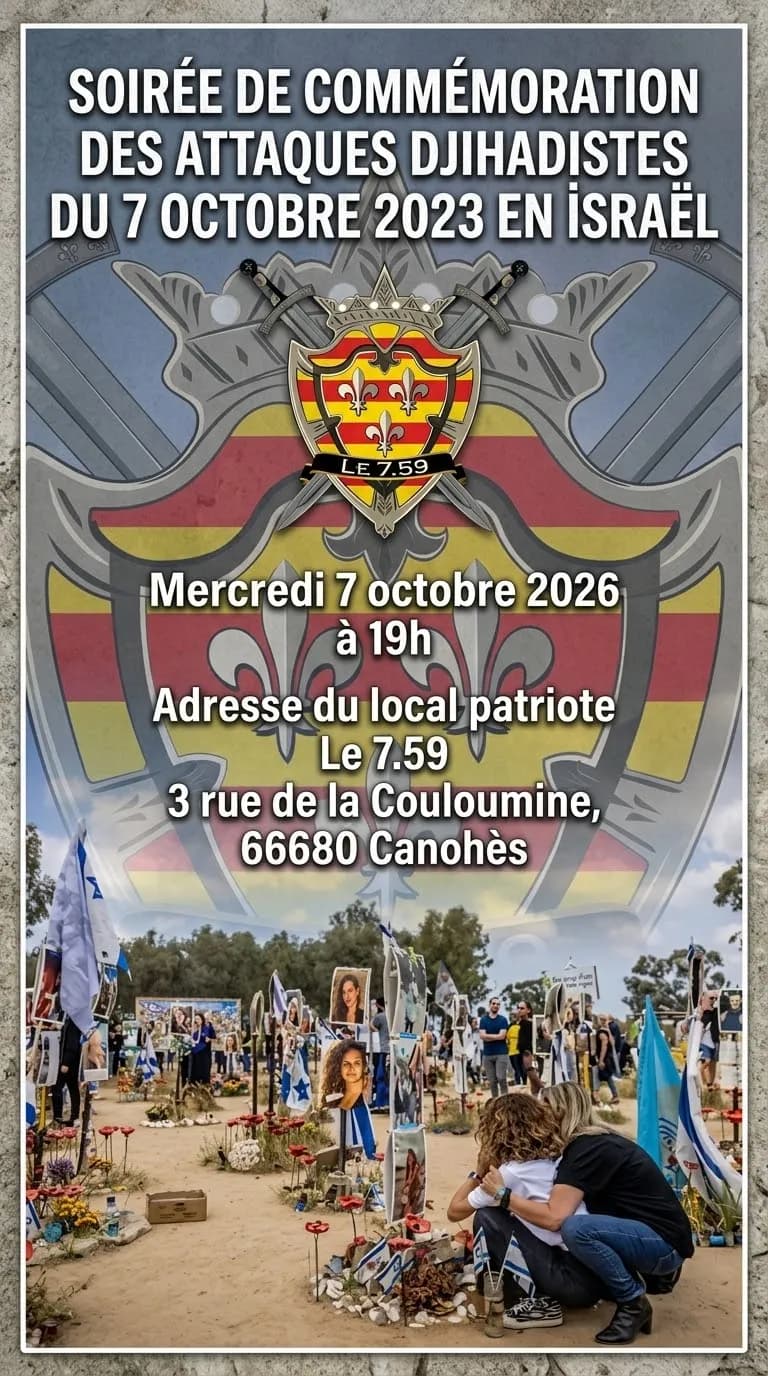Commémoration du 07 octobre